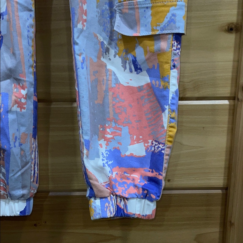 VIP Multicolor Abstract Cargo Pants - Picture 3 of 7